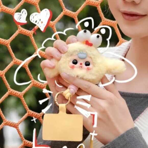 Baby Three Year Old Mobile Phone Lanyard Plush Blind Box - Picture 5 of 6